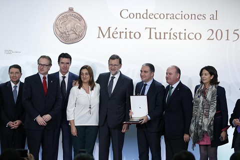 Plaque for Tourism Merit by the Spanish Government Council of Ministers